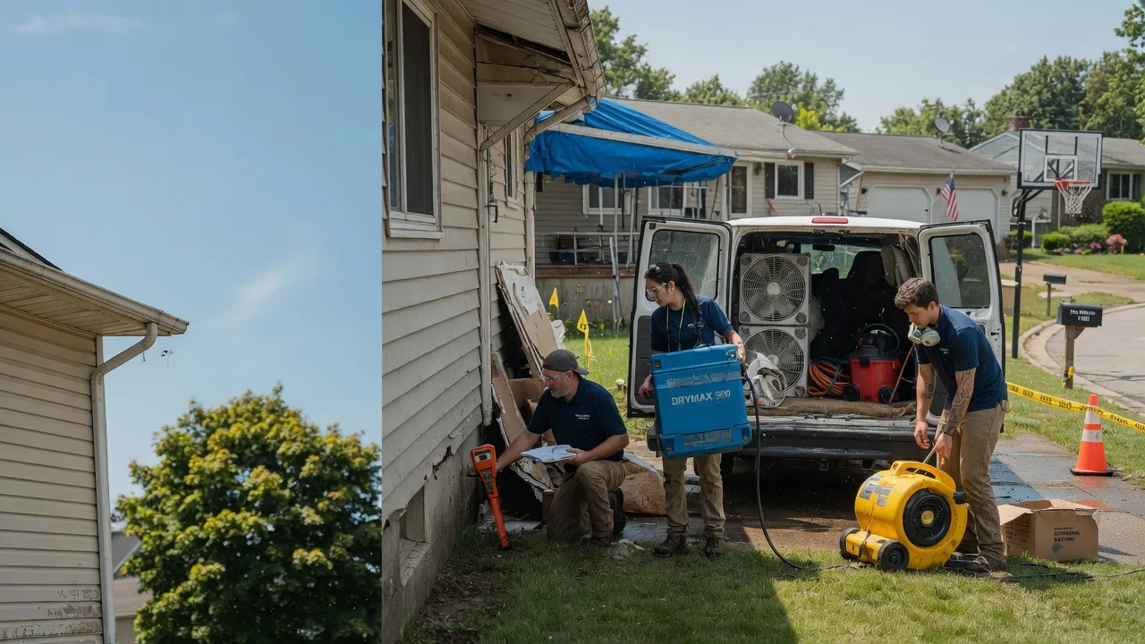 Ceiling Leak Cleanup in Lake, WV near me